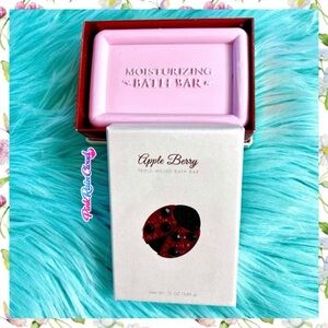 Apple Berry Triple Milled 12 oz Moisturizing Bath Bar Soap Made in USA